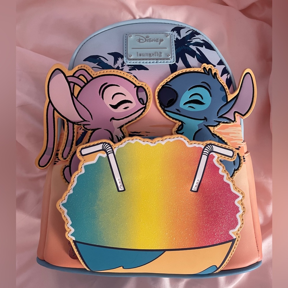 Disney Stitch and Angel Loungefly NWT